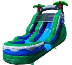 1220tropical20slide 1701717584 12' Tropical Inflatable Slide Wet