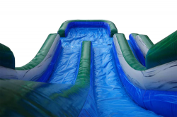 18 Tropical Inflatable Dual Slide Dry