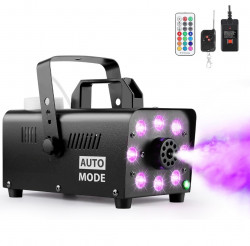 Fog Machine with 13 Colorful LED Lights Effect