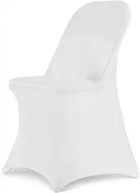 Spandex Folding Chair Cover White